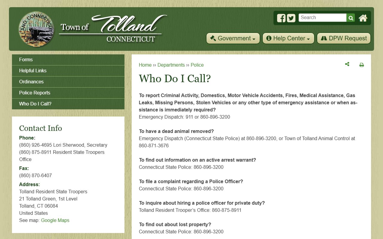 Windham County felony records source